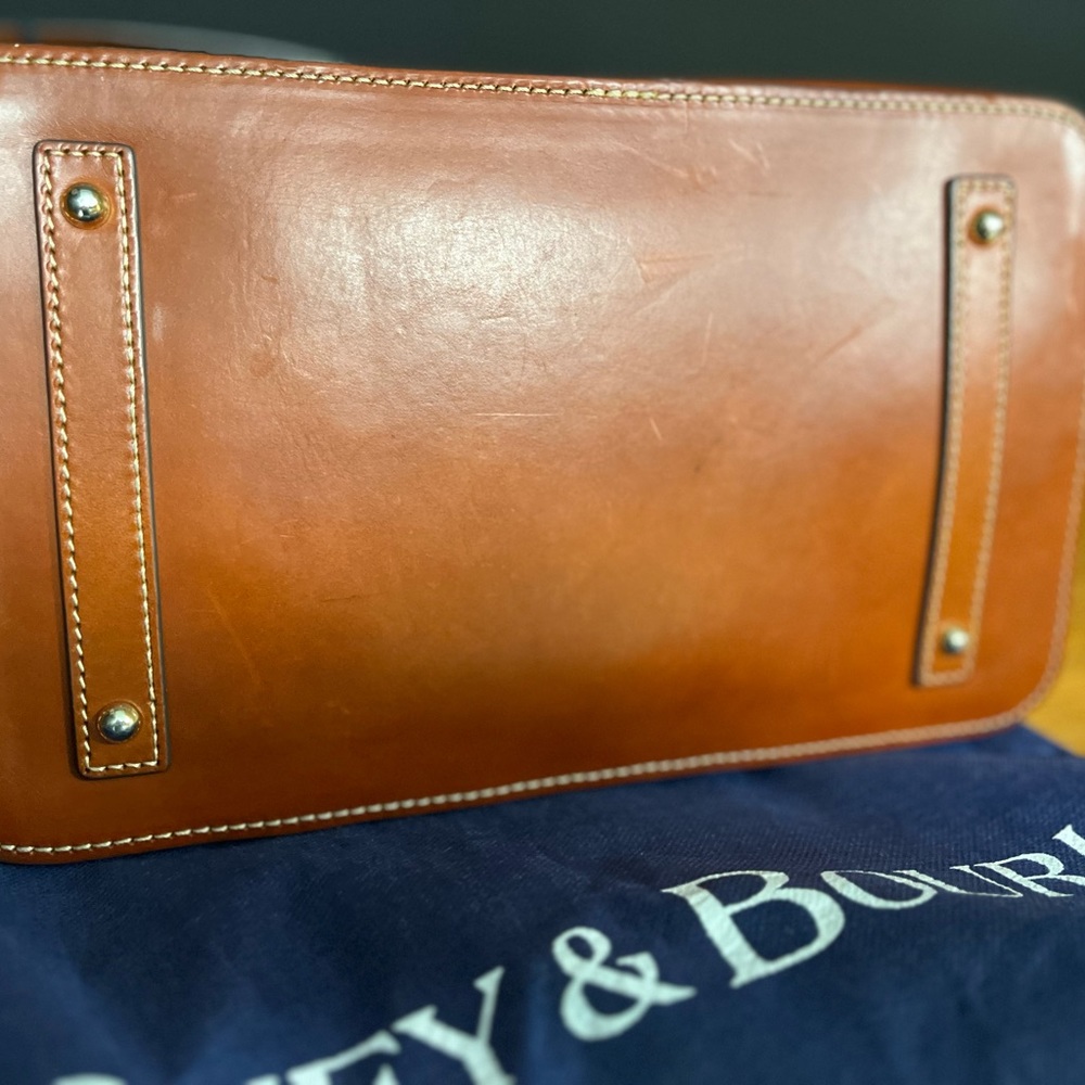 Dooney& Bourke lizard leather tote